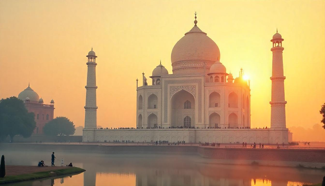Taj Mahal Sunrise